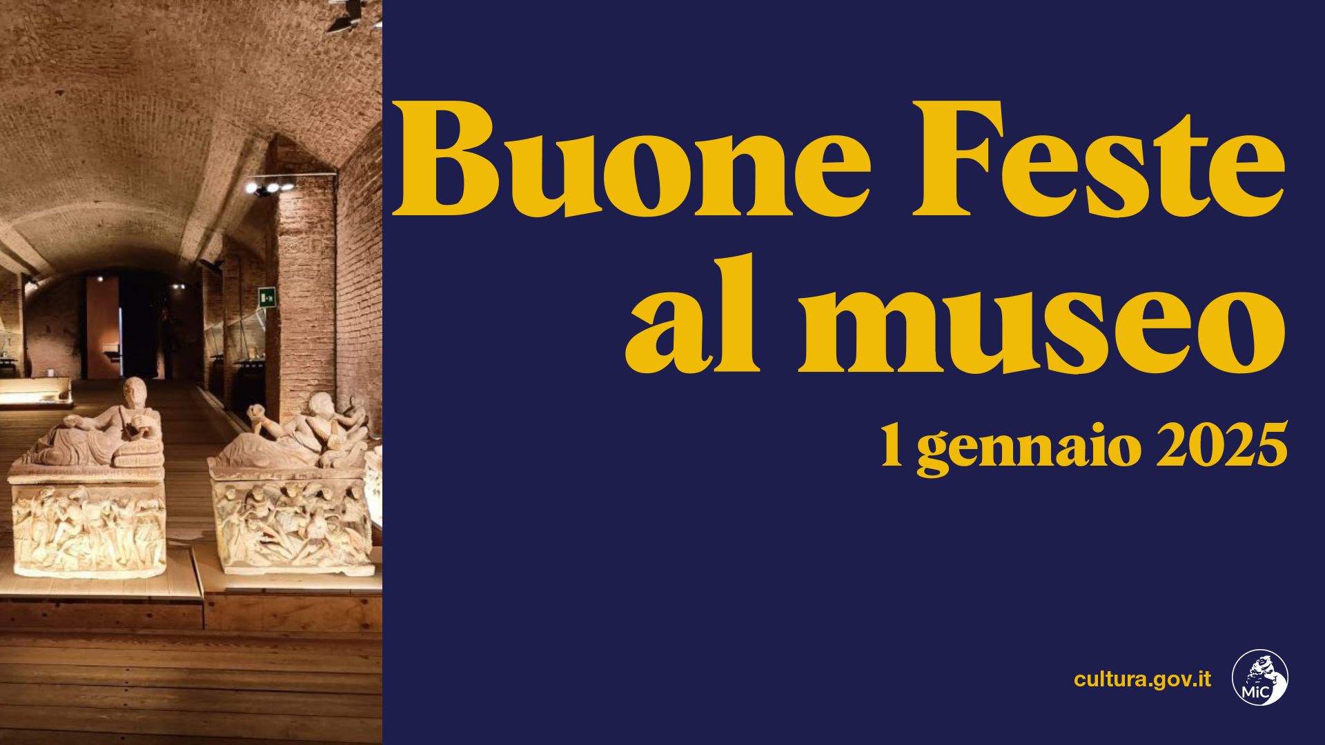 1 gennaio 2025: Capodanno al  Museo Archeologico Nazionale di Siena